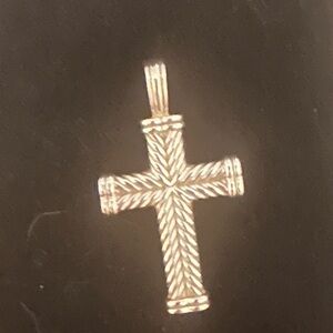 Men's David Yurman Chevron Cross Pendant